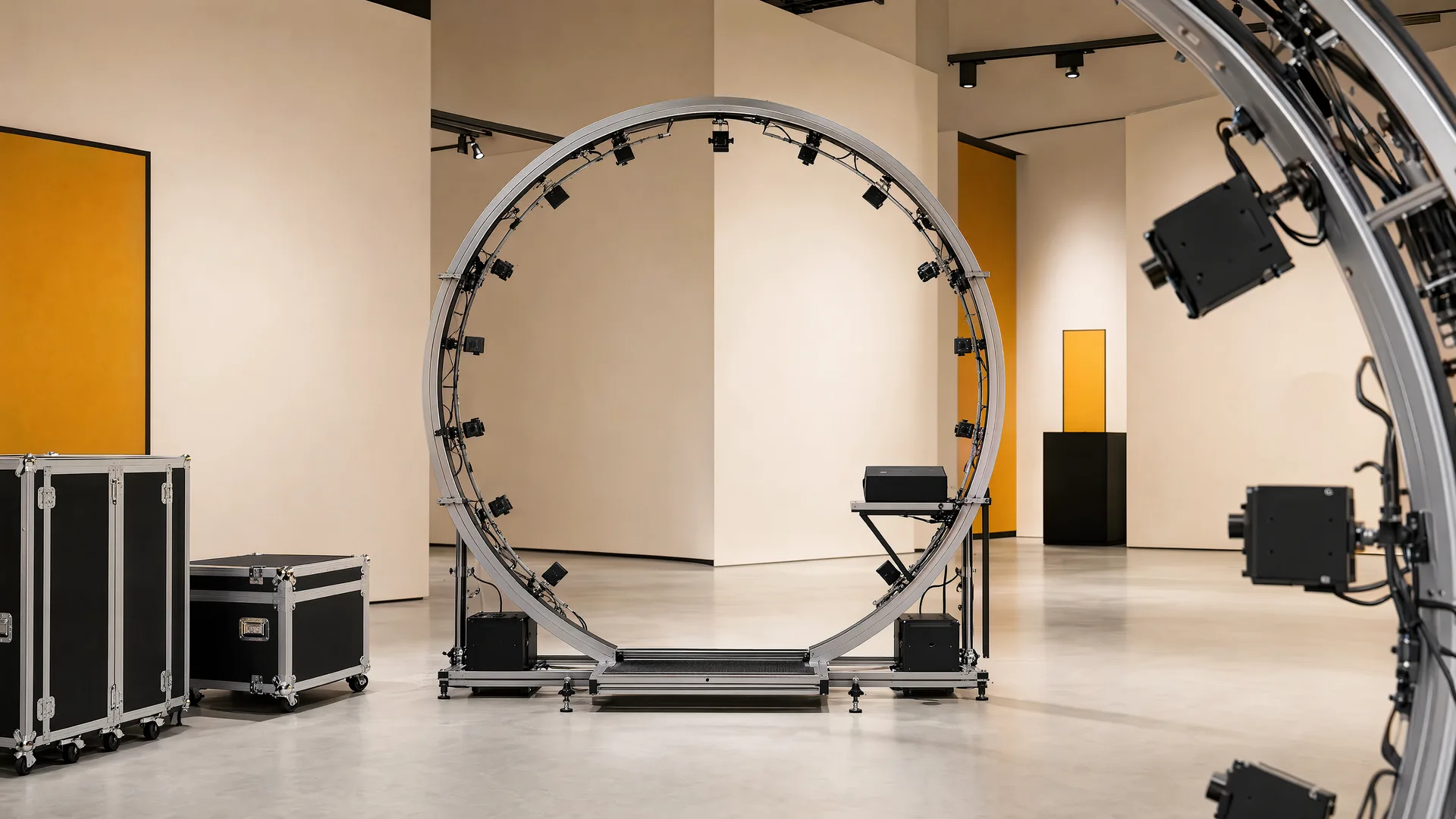 Representative museum interactive portrait RING